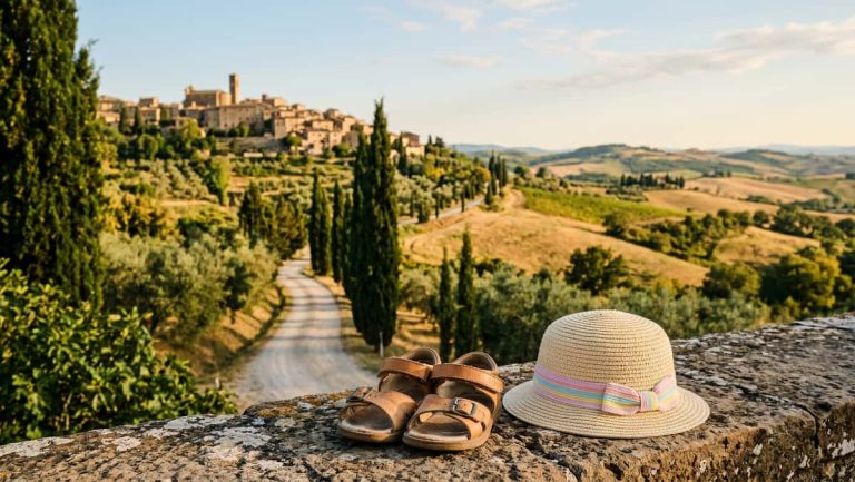 Visiter la Toscane en 7 jours en famille. road trip de Florence au Val d'Orcia