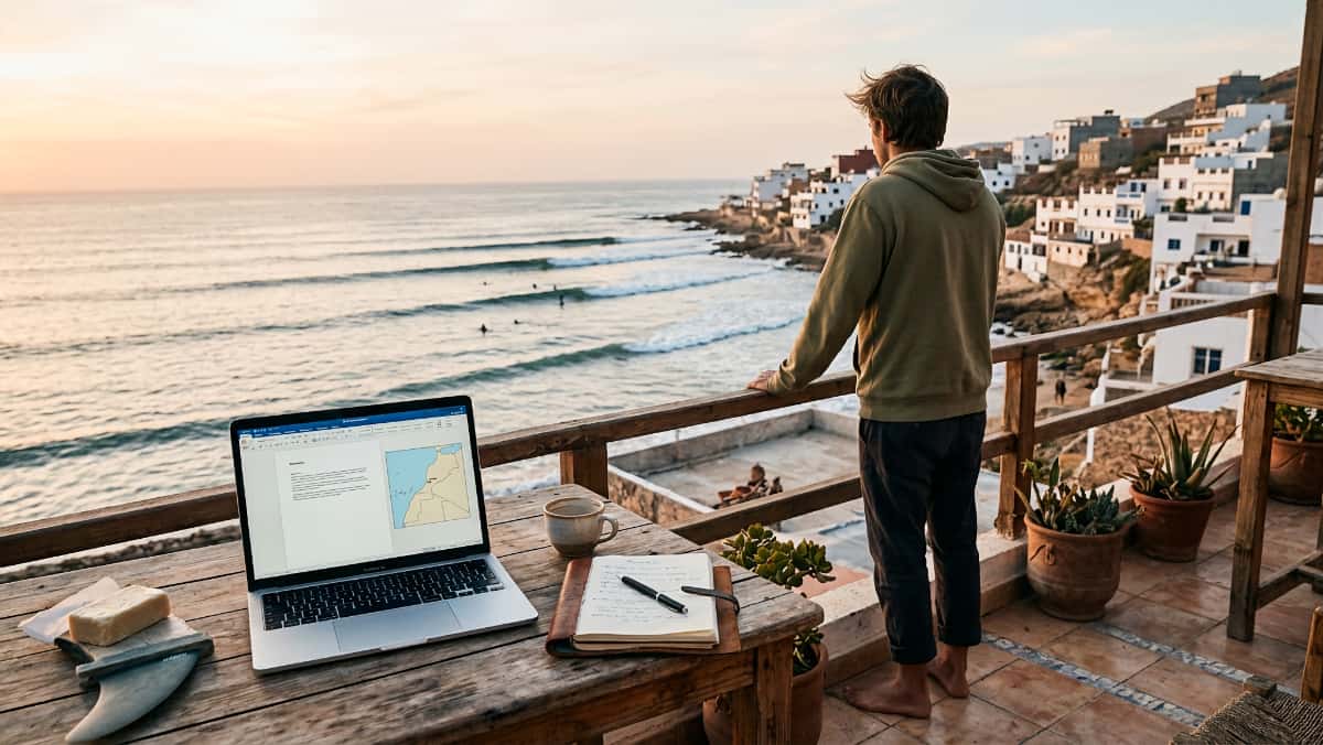 Surf au Maroc en hiver entre Taghazout et Imsouane